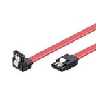 Ewent EC1514 cabo SATA 0,5 m SATA 7-pin Preto, Vermelho - Ewent EW-150102-005-Y-P