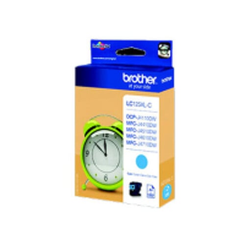 Tinteiro Brother LC125XLC Azul 13,1ml 1200 Pág. - Brother BROLC125XLC