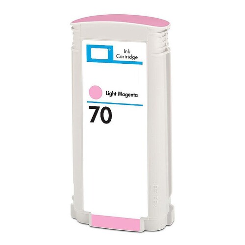 HP 70 Magenta Light Pigment Ink Cartridge Genérico - Substitui C9455A - HI-C9455A(70)(PG)