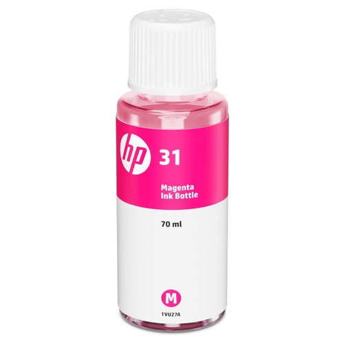 Frasco de tinta original magenta HP 31 - 1VU27AE - HP 1VU27AE