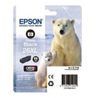 Epson Polar bear Tinteiro Preto Foto Série 26XL Urso Polar Tinta Claria Premium - Epson C13T26314010