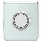 Capa Samsung Flip5 Transparente com Encaixe para Acessórios - Samsung EF-XF731CTEGWW