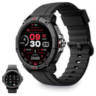 Ksix Smartwatch Bússola GPS - Ritmo cardíaco - Monitorização do sono - Preto - Ksix 244362