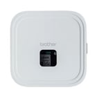 Rotuladora eletrónica profissional portátil com conexão PC e Bluetooth e largura máxima de 36 mm. Cor branco - Brother PT-PT910BT