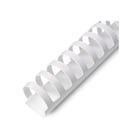 Argolas PVC Encadernar 19/20mm Branco 165 Folhas 100un - Leitz 1713019