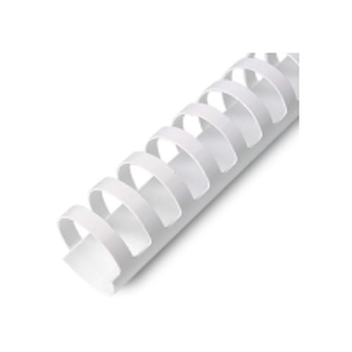 Argolas PVC Encadernar 19/20mm Branco 165 Folhas 100un - Leitz 1713019