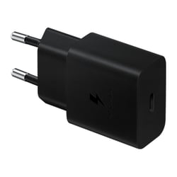 SAMSUNG ADAPTADOR DE CORRENTE C/ CABO 15W PRETO - Samsung EP-T1510XBEGEU