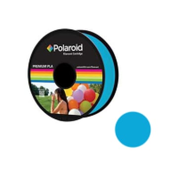 Filamento Polaroid Universal PLA 1.75mm 1Kg AzulClaro - Polaroid POLPL-8018-00