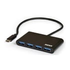 PORT HUB USB-C 4 PORTS USB3.0 - Port 900123