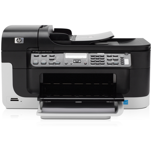 HP OfficeJet E709n, Jato de tinta térmico, Impressão a cores, 4800 x 1200 DPI, A4, Impressão directa, Preto, Branco - HP CB057A