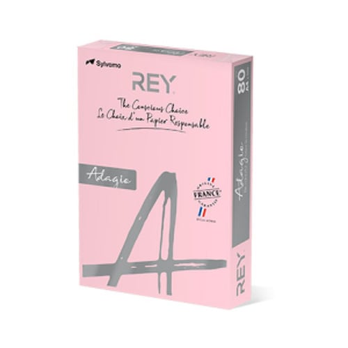 Papel Fotocopia Rosa Adagio(cd07/89) A4 80gr 1x500Fls - Adagio 1801076