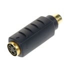 Acoplador S_VHS Fêmea para 1x RCA Fêmea - Velleman VELAVB055