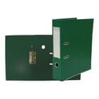 Bismark A-Z Folio File Keeper - PVC resistente - Porta-cartões na lombada - Caixas de cartão metálicas na extremidade inferior - Mecanismo de alavanca - Cor verde - Bismark 314192