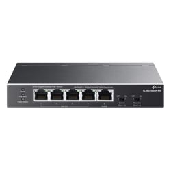 TP-LINK SWITCH 5-PORT GIGABIT DESKTOP WITH 1-PORT POE++ IN AND 4-PORT POE+ OUT - TP-Link TL-SG1005P-PD