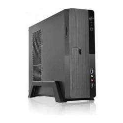 Caixa Magna Micro e Mini ATX Slim da L-Link - 500W de potência - 1x HDD3.5 + 1x SDD2.5 + 1x HDD5.25 - 1x USB 2.0, 1x USB 3.0, Áudio e Micro - Preto - L-Link 87072