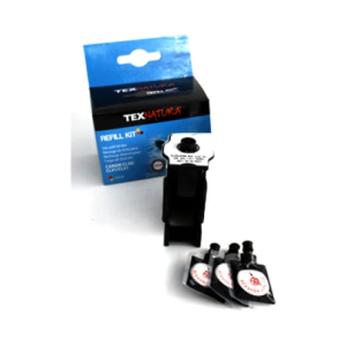 Refill Kit Compatível Canon PG37 / PG40 / PG50 Preto - Texnatura TN-C457REFILLKIT