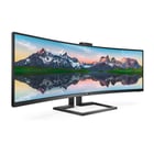PHILIPS MONITOR 49" 32:9 CURVO DUAL QHD HDMI DP USB-C WEBCAM COLUNAS 499P9H - Philips 499P9H/00