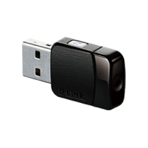 Adaptador USB WiFi AC600 WiFi WiFi WiFi WiFi sem fios da D-Link - Até 433 Mbps - MU-MIMO - WPS - D-Link DWA-171