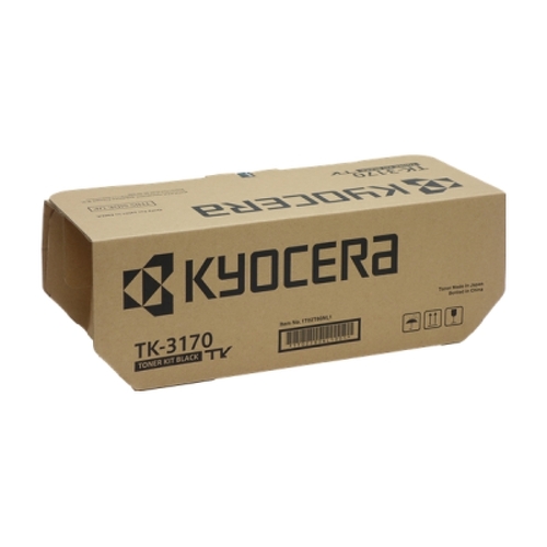 Cartucho de Toner Original Kyocera TK3170 Preto - 1T02T80NL0/1T02T80NL1 - Kyocera TK3170