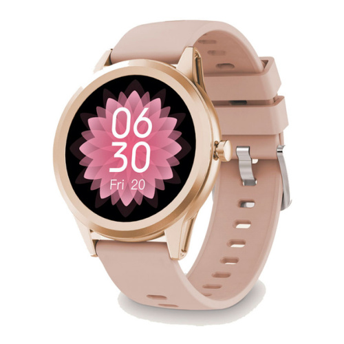 Ksix Globe 1.28" Ecrã Smartwatch - Bluetooth 5.0 BLE - Até 7 dias de autonomia da bateria - IP67 Waterproof - Rosa - Ksix 200481