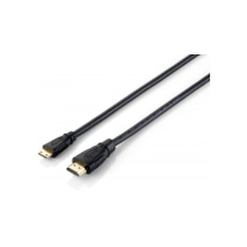Equip Cable HDMI Macho a Mini HDMI 1.4 Macho - Admite Dolby TrueHD y DTS-HD Master Audio - Admite Resoluciones de Video de hasta 4K / 30Hz. - Longitud 1 m. - Equip 119306