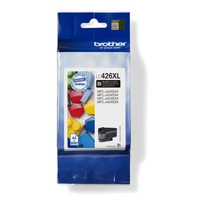 Tinteiro Preto. Duração estimada: até 6.000 páginas (segundo ISO/IEC 24711) - Brother LC426XLBK