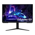Monitor para jogos Samsung Odyssey G3 27" VA FullHD 1080P 180Hz FreeSync - 1ms de resposta - Ajustável em altura, giratório e inclinado - Ângulo de visão 178° - 16:9 - HDMI, DisplayPort - VESA 100x100mm - Samsung LS27DG300EUXEN