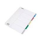 Separadores A4 Plastico 10Un Cores Sortidas - Neutral 1721006