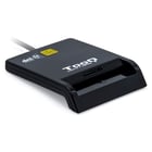 Leitor de cartões inteligentes Tooq DNIe SIM USB-C USB-C - Preto - Tooq TQR-211B