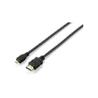 Equipar HDMI macho para cabo micro HDMI 1.4 macho - Suporta Dolby TrueHD e DTS-HD Master Audio - Suporta resoluções de vídeo de até 4K / 30Hz. - Comprimento 2m. - Equip EQ119308