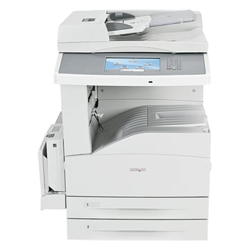 Lexmark X862de 3, Laser, Impressão a preto e branco, 1200 x 1200 DPI, Fotocopiadora a preto e branco, A4, Impressão directa - Lexmark 19Z0155