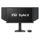 XL2586X+Monitor gamerZOWIE 24.1", TN 600Hz, DyAc 2, 1080p, Modo de Jogo Automático com XL Setting to Share, ajuste de altura com rolamentos industriais, S Switch, tela com viseira - BenQ 9H.LN8LB.QBE