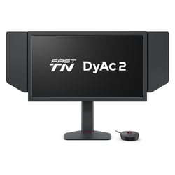 XL2586X+Monitor gamerZOWIE 24.1", TN 600Hz, DyAc 2, 1080p, Modo de Jogo Automático com XL Setting to Share, ajuste de altura com rolamentos industriais, S Switch, tela com viseira - BenQ 9H.LN8LB.QBE