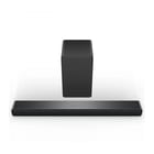 Barra de som TCL P733WE com subwoofer sem fios de 110 W - Saída de áudio de 3.1 canais - Bluetooth 5.2, som 3D, DTS Virtual X, Dolby Digital Plus - Cor preta - TCL P733WE