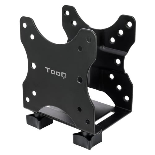 Suporte para mini PC VESA da Tooq - 4 opções de montagem - Peso máximo 5 kg - VESA 100x100 - Preto - Tooq TCCH0001-B