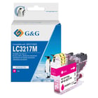 G&G Brother LC3217 Magenta Cartucho de Tinta Compatível, 10 ml - Tinteiro Compatível LC3217M