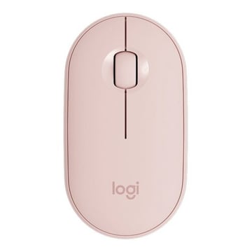 Logitech Pebble M350 Wireless USB 1000dpi Teclado sem fios - 3 botões - Utilização ambidestra - Rosa - Logitech 910-005717