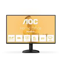 AOC MONITOR IPS 24" (23,8") 16:9 FHD 4MS 120HZ VGA HDMI C24B31H - AOC 24B31H
