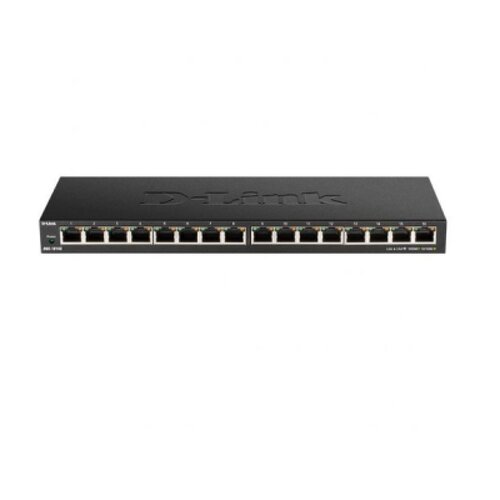 D-Link 16 Portas Gigabit 10/100/1000 Mbps Switch - D-Link DGS-1016S