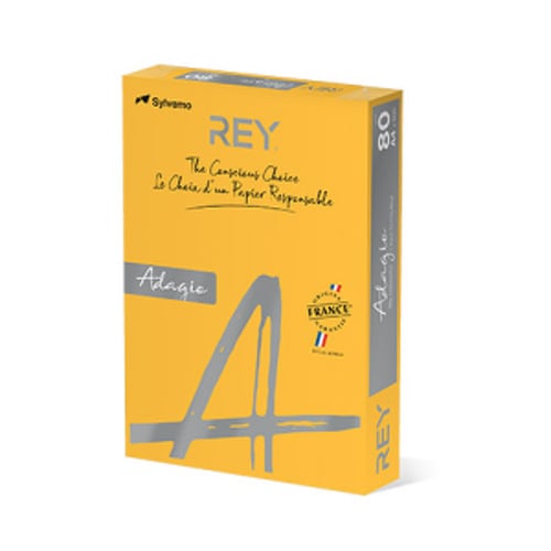 Papel Fotocopia Ouro (Damasco Intenso) Adagio(cd60) A4 80gr 1x500Fls - Adagio 1801078