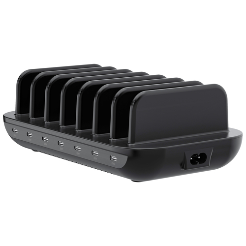 CONCEPTRONIC ESTACAO CARREGAMENTO SMARTPHONES 7x USB-C 160W - Conceptronic OZUL07B
