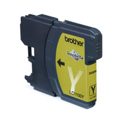 Tinteiro Brother LC1100Y Amarelo 5,5ml 325 Pág. - Brother BROLC1100Y