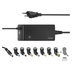 HAMA UNIVERSAL NOTEBOOK CHARGER, 12-22 V/90W - 200004 - Hama 00200004