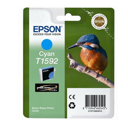 Epson Tinteiro T1592 Cyan Tinta UltraChrome Hi-Gloss2 - Epson C13T15924010