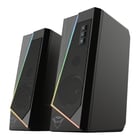 Colunas de som Trust Gaming GXT 609 Zoxa USB 2.0 12W - Iluminação LED RGB - Coluna de som de 40 mm - Preto - Trust 24070
