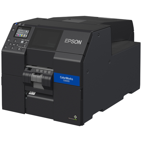 Epson ColorWorks CW-C6000Pe (mk), Jato de tinta, 1200 x 1200 DPI, 85 mm/seg, Preto - Epson C31CH76202MK
