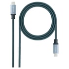 Nanocable Cable USB 3.1 Gen2 5A USB-C/M-USB-C/M 1m - Color Negro - Nanocable 10.01.4101-COMB