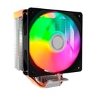 Coolbox Infinite Air120 Disipador Multizocalo - Iluminacion ARGB - Ventilador 120mm - Velocidad Max. 1800rpm - Color Negro - Coolbox COO-VCPU-4-ARB