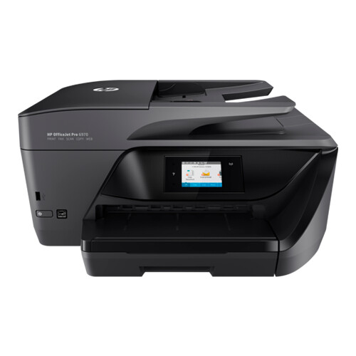 HP OfficeJet Pro 6974, Jato de tinta térmico, Impressão a cores, 600 x 1200 DPI, A4, Impressão directa, Preto