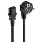 Power Supply Cable Shuko Plug > IEC C13, angled 90°, 1. - Ewent EC1920